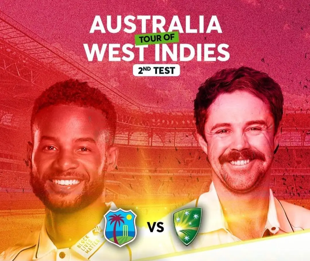 West Indies vs Australia 2nd Test 2025 in Grenada – Team Captains and Stadium